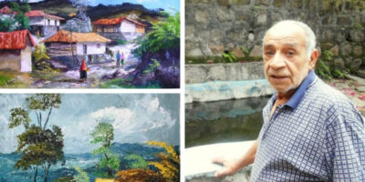 Pinturas de Sergio Almendárez pintores de Honduras