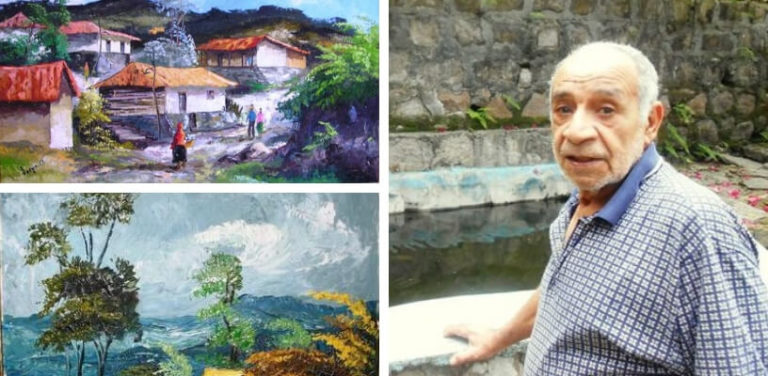 Pinturas de Sergio Almendárez pintores de Honduras