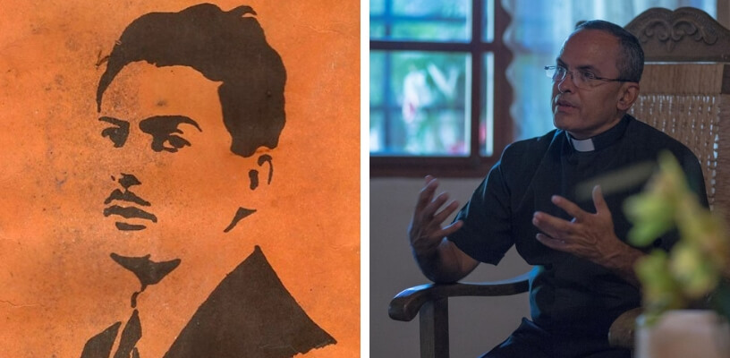 Pintor hondureño Pablo Zelaya Sierra en una foto de 1932.