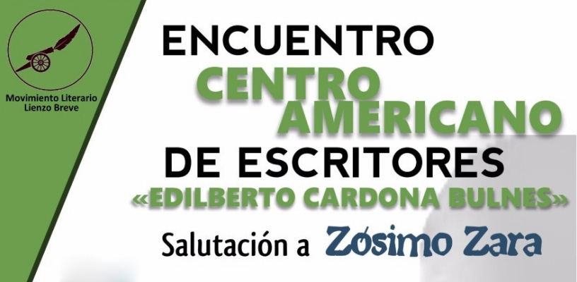 Lienzo Breve Encuentro Centroamericano de Escritores.