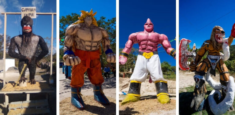Monigotes gigantes de Ojojona