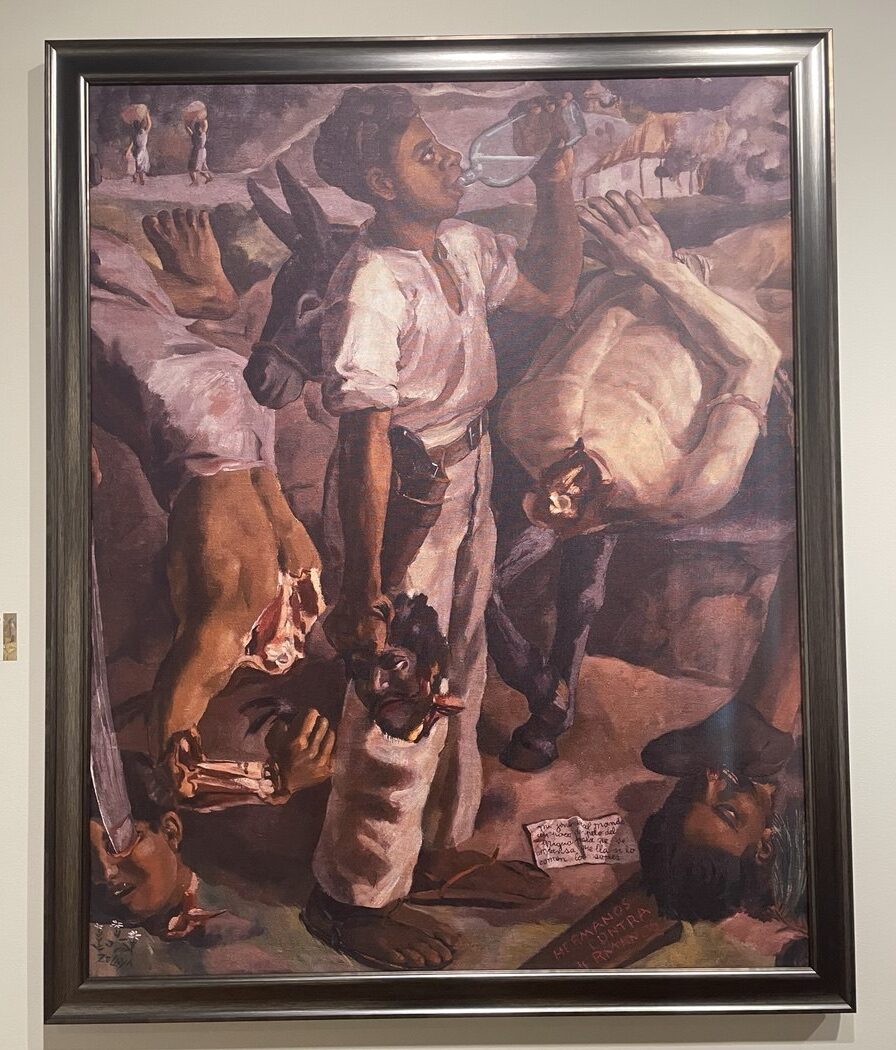 Hermanos contra hermanos, obra de Pablo Zelaya Sierra